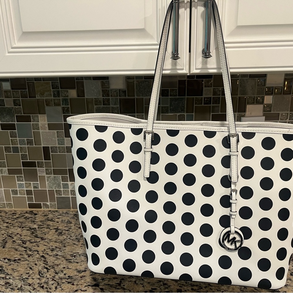 Polka Dot Tote Bag